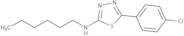 5-(4-Chlorophenyl)-N-hexyl-1,3,4-thiadiazol-2-amine