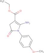 Ethyl 2-amino-1-(4-methoxyphenyl)-5-oxo-4,5-dihydro-1H-pyrrole-3-carboxylate