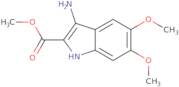 Methyl 3-amino-5,6-dimethoxy-1H-indole-2-carboxylate