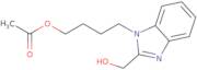 -4(-2(hydroxymethyl)-1H-benzo[d]imidazol-1-yl)butyl acetate