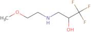 1,1,1-Trifluoro-3-[(2-methoxyethyl)amino]propan-2-ol