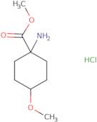 Methyl 1-amino-4-methoxycyclohexanecarboxylate hydrochloride