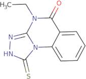 4-Ethyl-1-sulfanyl-4H,5H-[1,2,4]triazolo[4,3-a]quinazolin-5-one