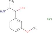 2-Amino-1-(3-methoxyphenyl)propan-1-ol hydrochloride