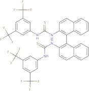 N,N-(R)-[1,1-Binaphthalene]-2,2-diylbis[N-[3,5-bis(trifluoromethyl)phenyl]thiourea]