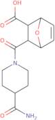 3-(4-Carbamoyl-piperidine-1-carbonyl)-7-oxa-bicyclo[2.2.1]hept-5-ene-2-carboxylic acid