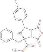 Methyl 4-benzyl-6-(4-chlorophenyl)-1,3-dioxohexahydro-1H-furo[3,4-c]pyrrole-4-carboxylate