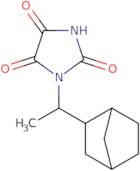 1-(1-{Bicyclo[2.2.1]heptan-2-yl}ethyl)imidazolidine-2,4,5-trione