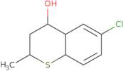 6-Chloro-2-methyl-3,4,4a,8a-tetrahydro-2H-thiochromen-4-ol