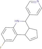 8-Fluoro-4-pyridin-4-yl-3a,4,5,9b-tetrahydro-3H-cyclopenta[C]quinoline