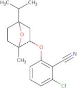 2-Chloro-6-{[1-methyl-4-(propan-2-yl)-7-oxabicyclo[2.2.1]heptan-2-yl]oxy}benzonitrile
