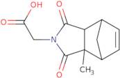 2-{2-Methyl-3,5-dioxo-4-azatricyclo[5.2.1.0²,⁶]dec-8-en-4-yl}acetic acid