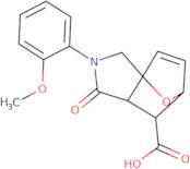 2-(2-Methoxyphenyl)-1-oxo-1,2,3,6,7,7a-hexahydro-3a,6-epoxyisoindole-7-carboxylic acid