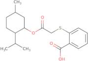 2-[(2-{[5-Methyl-2-(propan-2-yl)cyclohexyl]oxy}-2-oxoethyl)sulfanyl]benzoic acid