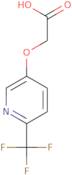 2-{[6-(Trifluoromethyl)pyridin-3-yl]oxy}acetic acid