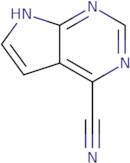 7H-Pyrrolo[2,3-d]pyrimidine-4-carbonitrile