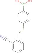 [4-[(2-Cyanobenzyl)thio]phenyl]boronic acid