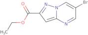 Ethyl 6-bromopyrazolo[1,5-a]pyrimidine-2-carboxylate