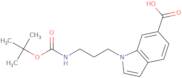 1-[3-[(tert-Butoxycarbonyl)amino]propyl]-1H-indole-6-carboxylic acid