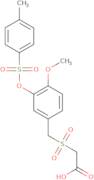 2-(4-methoxy-3-(tosyloxy)benzylsulfonyl)acetic acid