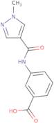 3-[(1-Methyl-1H-pyrazole-4-carbonyl)-amino]-benzoic acid