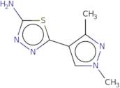5-(1,3-Dimethyl-1H-pyrazol-4-yl)-1,3,4-thiadiazol-2-amine