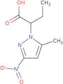 2-(5-Methyl-3-nitro-1H-pyrazol-1-yl)butanoic acid