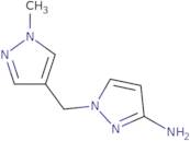 1-[(1-Methyl-1H-pyrazol-4-yl)methyl]-1H-pyrazol-3-amine