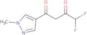 4,4-Difluoro-1-(1-methyl-1H-pyrazol-4-yl)butane-1,3-dione