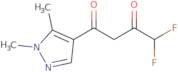 1-(1,5-Dimethyl-1H-pyrazol-4-yl)-4,4-difluorobutane-1,3-dione