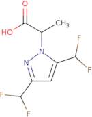 2-[3,5-Bis(difluoromethyl)-1H-pyrazol-1-yl]propanoic acid