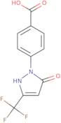 4-[5-Hydroxy-3-(trifluoromethyl)-1H-pyrazol-1-yl]benzoic acid