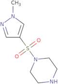 1-[(1-Methyl-1H-pyrazol-4-yl)sulfonyl]piperazine