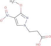 3-(3-Methoxy-4-nitro-1H-pyrazol-1-yl)propanoic acid