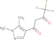 1-(1,5-Dimethyl-1H-pyrazol-4-yl)-4,4,4-trifluorobutane-1,3-dione