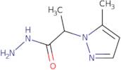 2-(5-Methyl-1H-pyrazol-1-yl)propanohydrazide