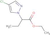 Ethyl 2-(4-chloro-1H-pyrazol-1-yl)butanoate