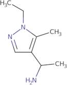 1-(1-Ethyl-5-methyl-1H-pyrazol-4-yl)ethan-1-amine