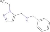 Benzyl[(1-ethyl-1H-pyrazol-5-yl)methyl]amine