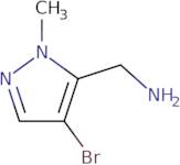 (4-Bromo-1-methyl-1H-pyrazol-5-yl)methanamine