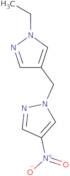 1-Ethyl-4-[(4-nitro-1H-pyrazol-1-yl)methyl]-1H-pyrazole