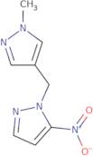 1-Methyl-4-[(5-nitro-1H-pyrazol-1-yl)methyl]-1H-pyrazole