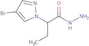 2-(4-Bromo-1H-pyrazol-1-yl)butanohydrazide