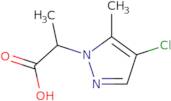 2-(4-Chloro-5-methyl-1H-pyrazol-1-yl)propanoic acid