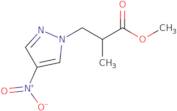 2-Methyl-3-(4-nitro-pyrazol-1-yl)-propionic acid methyl ester