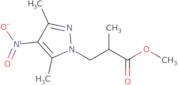 Methyl 3-(3,5-dimethyl-4-nitro-1H-pyrazol-1-yl)-2-methylpropanoate
