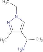 1-(1-Ethyl-3-methyl-1H-pyrazol-4-yl)ethan-1-amine
