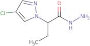 2-(4-Chloro-1H-pyrazol-1-yl)butanohydrazide