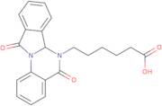 6-{5,11-Dioxo-5H,6H,6aH,11H-isoindolo[2,1-a]quinazolin-6-yl}hexanoic acid