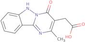 2-{2-Methyl-4-oxo-1H,4H-pyrimido[1,2-b]indazol-3-yl}acetic acid